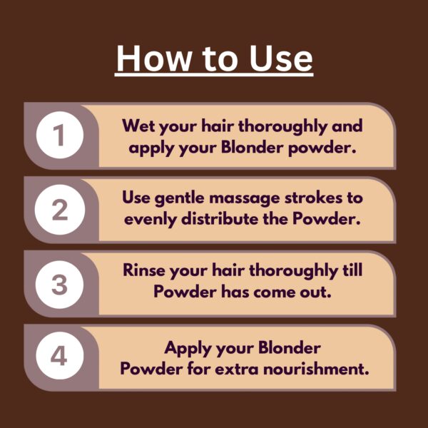 Blond Hair Lightening Powder